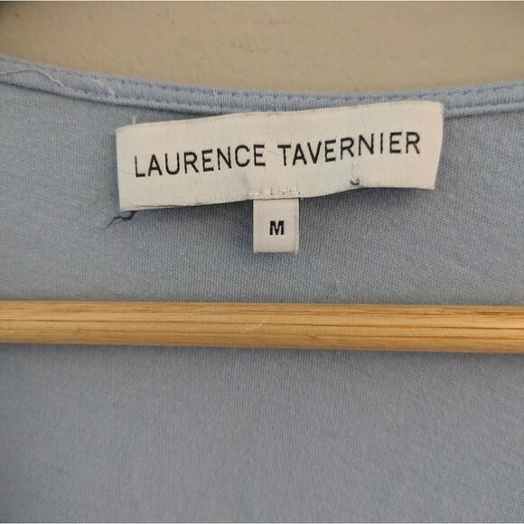 Laurence Tavernier Blue Cotton Robe Size M - Picture 2 of 7